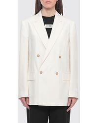 MM6 by Maison Margiela - Double-Breasted Blazer - Lyst
