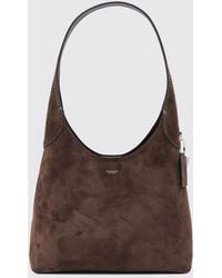 COACH - Brooklyn Suede Shoulder Bag With Magnetic Closure - Lyst