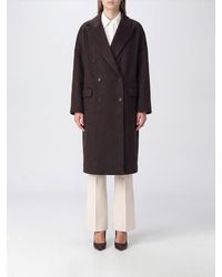 Brunello Cucinelli - Double-Breasted Cashmere Coat With A Relaxed Fit - Lyst