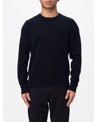 BOSS - Virgin Wool Turtleneck Jumper With Ribbed Trims - Lyst