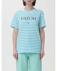 Patou - T-shirt in cotone a righe - Lyst