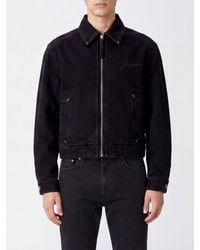 Jacquemus - Cotton Denim Shirt Jacket With Zip Closure - Lyst