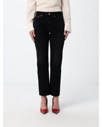 Victoria Beckham - Mid-Rise Cropped Slim Fit Jeans - Lyst