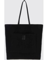 The Row - Tori Cotton Canvas Tote Bag With Double Handles And Embossed Logo - Lyst