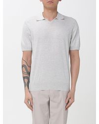 Brunello Cucinelli - Cotton Knit Polo Shirt - Lyst