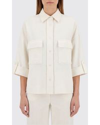 Eleventy - Linen Blend Shirt - Lyst