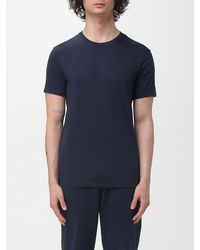 ARMANI EXCHANGE - Basic Cotton T-Shirt - Lyst