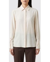 Liu Jo - Long-Sleeved Viscose Shirt With French Collar - Lyst
