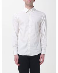 ARMANI EXCHANGE - Classic Cotton Poplin Shirt - Lyst