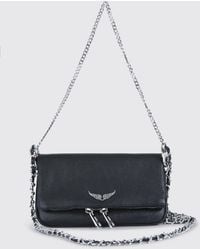 Zadig & Voltaire - Zadig &Amp Voltaire Rock Nano Grained Leather Pouch By - Lyst