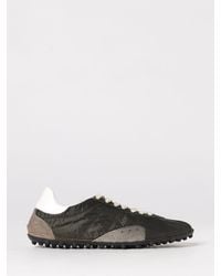 Maison Margiela - Nylon And Suede Sprinters Sneakers - Lyst