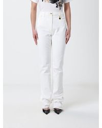 Elisabetta Franchi - Stretch Denim Slim Fit Jeans - Lyst