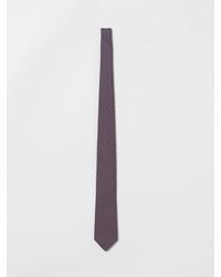 Ferragamo - Gancini Pegasus Print Silk Tie - Lyst