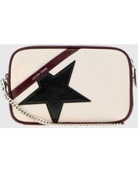 Golden Goose - Mini Star Ovine Leather Camera Bag With Removable Strap - Lyst
