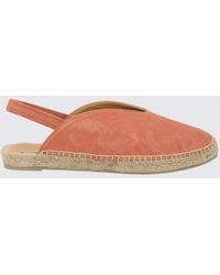 Castañer - Rania Suede Slingback Espadrilles With Low Heel - Lyst