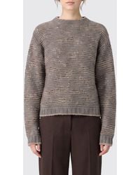 Fabiana Filippi - Sequin-Embellished Wool Blend Jumper With Dropped Shoulders - Lyst