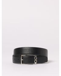 Ferragamo - Gancini Reversible Grained Leather Belt - Lyst