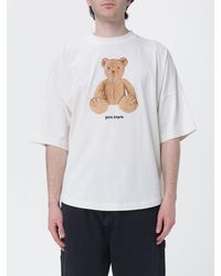 Palm Angels - Teddy Cotton T-Shirt - Lyst
