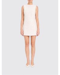 Twinset - Mini Dress With Sequins - Lyst
