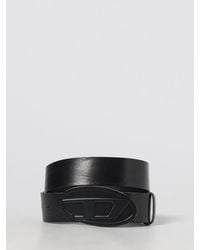 DIESEL - B-1Dr 2.0 Leather Belt - Lyst