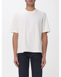 Golden Goose - Relaxed Fit Cotton Jersey T-Shirt With Logo Patch - Lyst