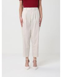 PT Torino - Classic Cotton Blend Trousers - Lyst