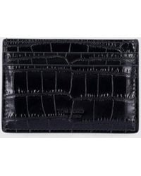 Tom Ford - Croc-Print Leather Card Holder - Lyst