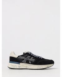 Premiata - Mick Suede And Nylon Sneakers - Lyst