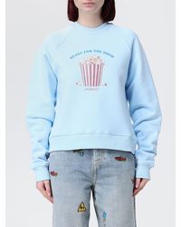 Fiorucci - Printed Cotton Crew Neck Sweatshirt - Lyst