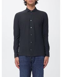 Zanone - Knit Polo Shirt - Lyst