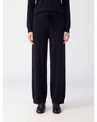 Fabiana Filippi - Straight-Leg Wool, Silk, And Cashmere Knit Trousers - Lyst