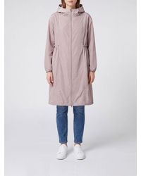 Herno - Knee-Length Ultra-Light Nylon Raincoat With Hood And Drawstring - Lyst