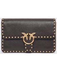 Pinko - Love One Slouchy Mini Bag - Lyst