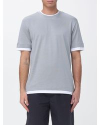 Eleventy - Cotton T-Shirt - Lyst