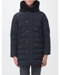 Peuterey - Brabha Short Water-Repellent Nylon Down Jacket With Shearling Hood - Lyst
