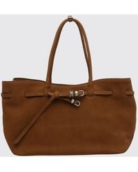 Marge Sherwood - Grandma Pebbled Leather Tote Bag With Double Handles - Lyst