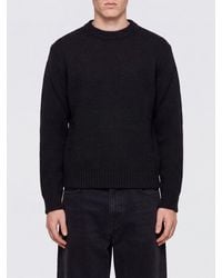 Jil Sander - Rundhalspullover Aus Schurwolle Und Alpakawolle - Lyst