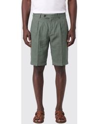 PT Torino - Linen And Cotton Blend Chino Shorts - Lyst