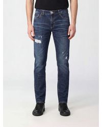 Philipp Plein - Distressed Slim Fit Skinny Jeans - Lyst