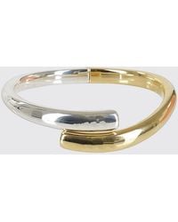 FEDERICA TOSI - Bicolor Brass Bracelet - Lyst