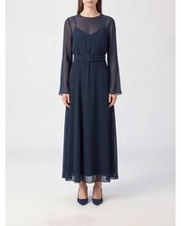 P.A.R.O.S.H. - P.A.R.O.S.H. A-Line Midi Cocktail Dress - Lyst