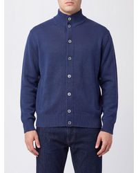 Ballantyne - Turtleneck Button-Up Cardigan - Lyst