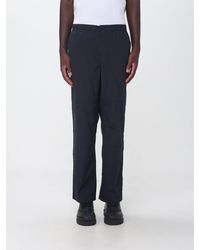 Save The Duck - Slim Fit Stretch Technical Fabric Trousers With Elasticated Waist By - Lyst