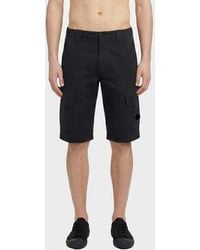 C.P. Company - Cotton Cargo Shorts - Lyst