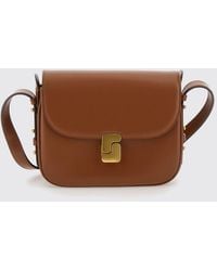Soeur - Bellissima Smooth Leather Mini Crossbody Bag With Buckle - Lyst