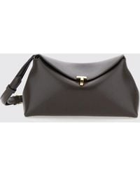 TOTEME - T-Lock Leather Crossbody Bag With A Signature Turn-Lock Closure - Lyst