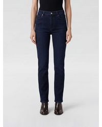 FRAME - Regular Fit Cotton Jeans - Lyst