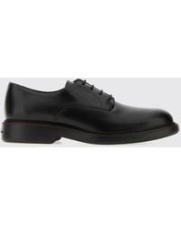 Hogan - H704 Smooth Leather Derby Shoes With A Rubber Sole - Lyst