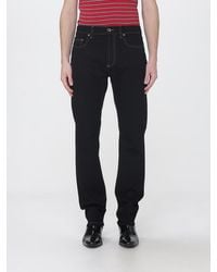 Versace - Mid-Rise Slim Fit Five-Pocket Stretch-Cotton Denim Jeans - Lyst