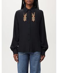 Etro - Shirt In Silk With Embroidery - Lyst